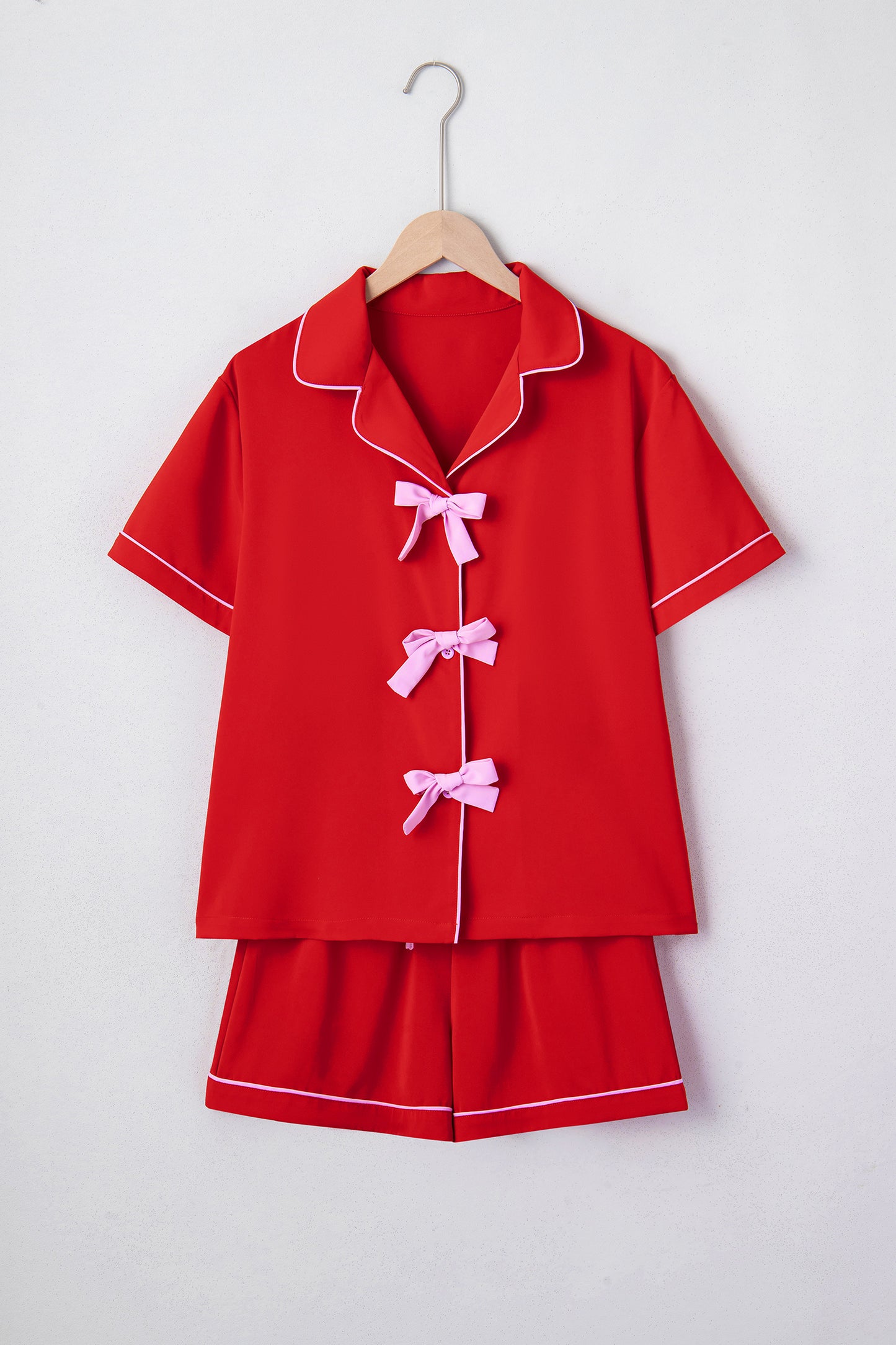 Stacey B's Red Dotted Heart Festive Valentine Blouse