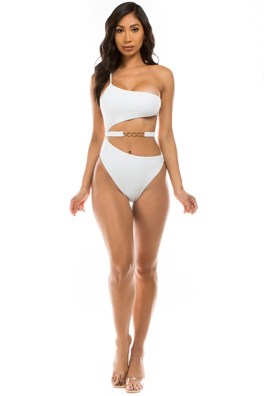 Stacey B's Chic Belt One - Piece