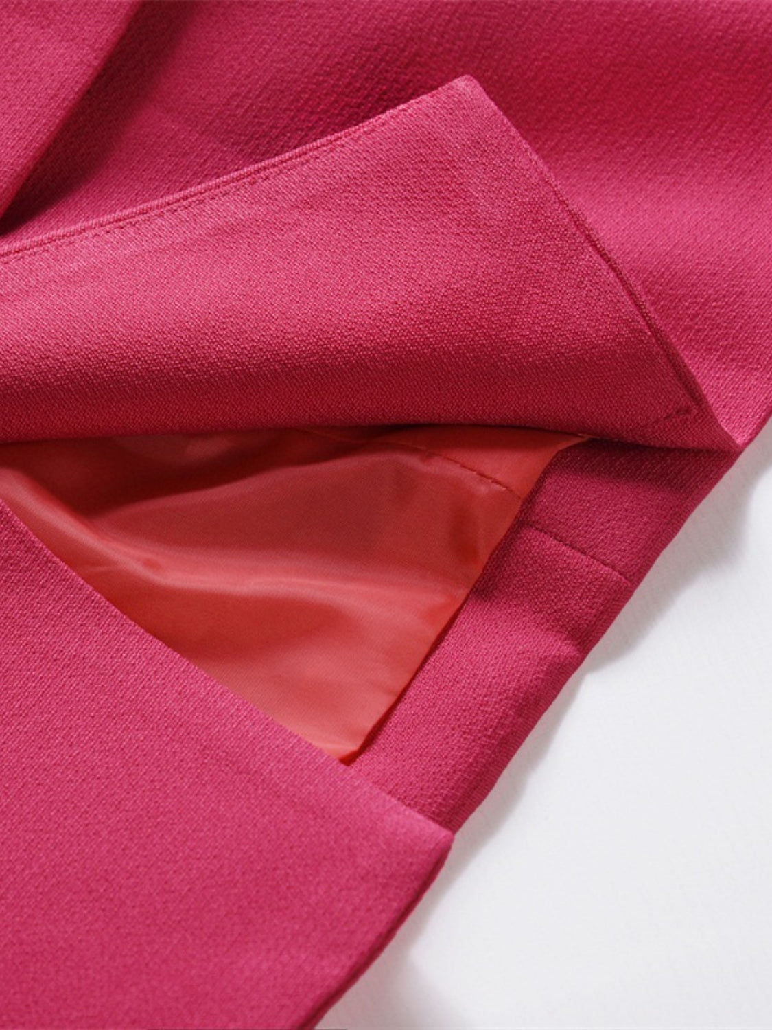 Stacey B's Lapel Collar Long Sleeve Blazer