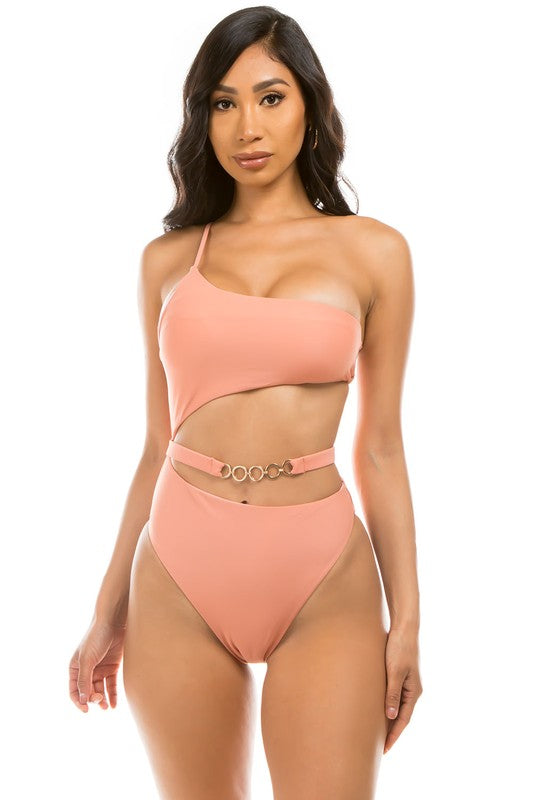 Stacey B's Chic Belt One - Piece