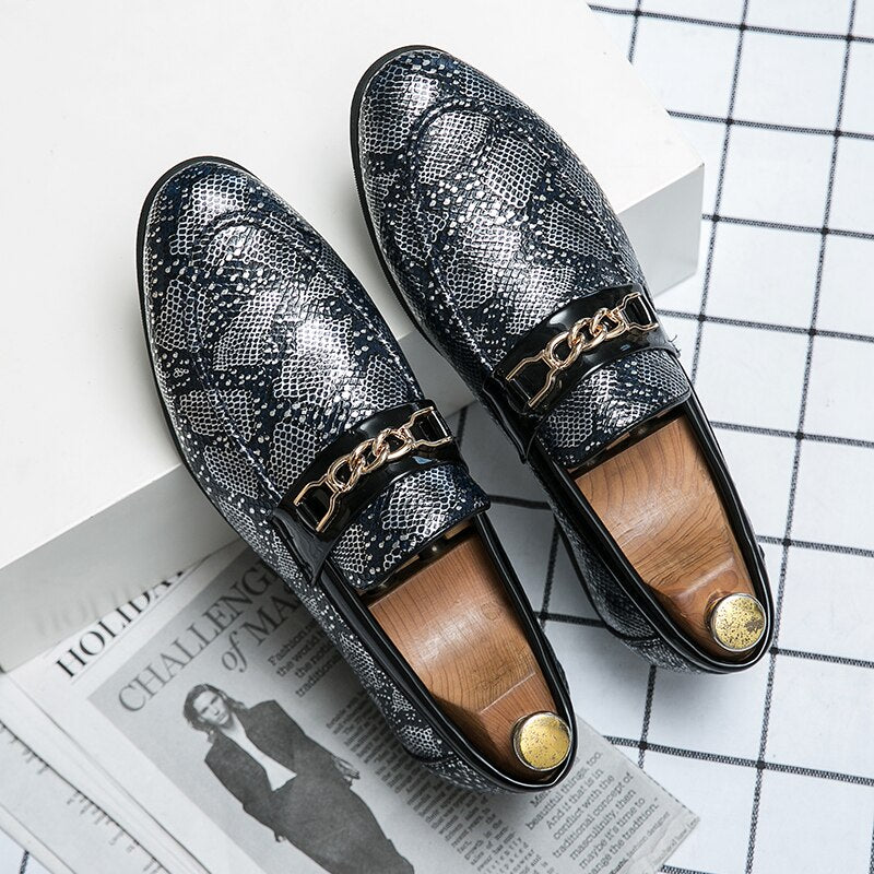 Stacey B's Men Leather Shoes Men Luxury Camouflage