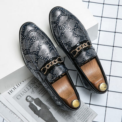 Stacey B's Men Leather Shoes Men Luxury Camouflage