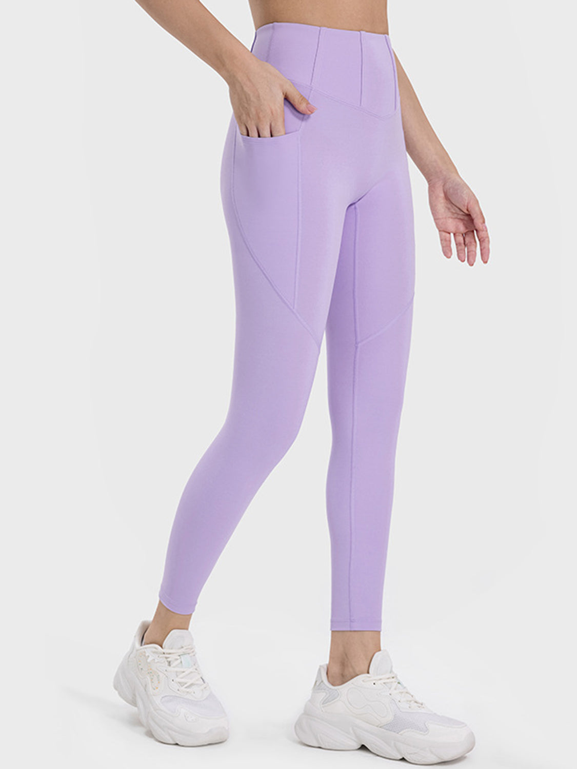 Stacey B's Pocketed High Waist Active Leggings