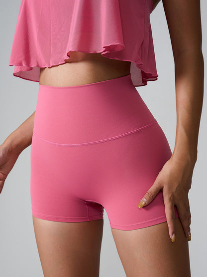 Stacey B's  High Waist Active Shorts