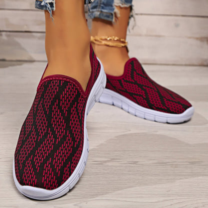 Stacey B's Round Toe Flat Slip-Ons