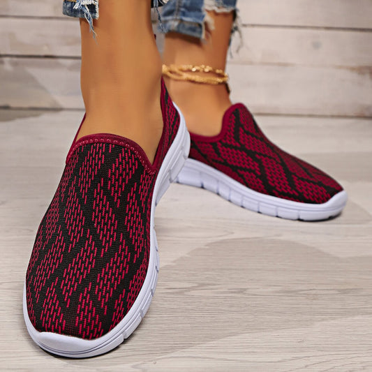 Stacey B's Round Toe Flat Slip-Ons