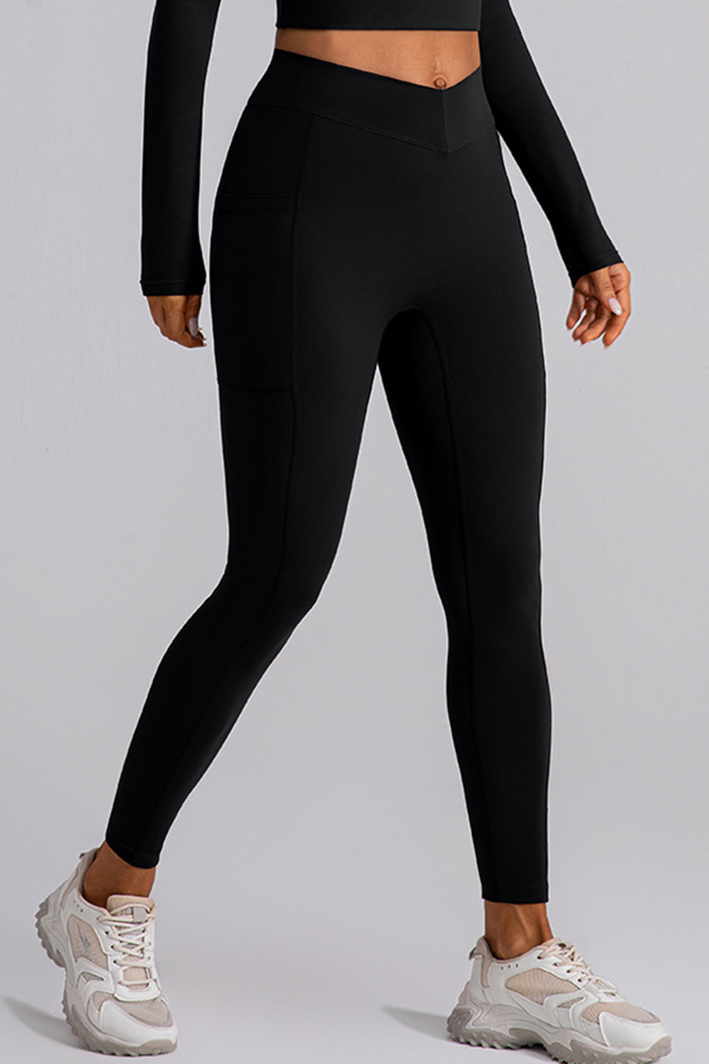 Stacey B's High Waist Active Leggings with Pockets