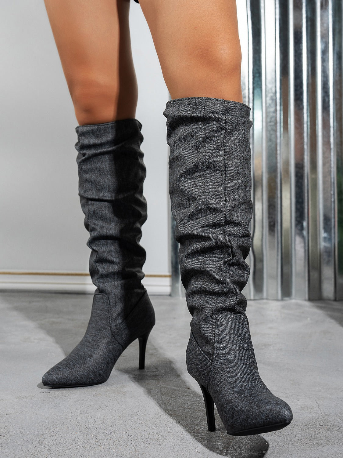 Stacey B's Point Toe Stiletto Boots