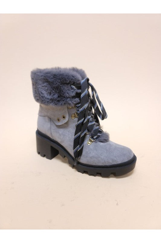 Stacey B's Vini Fur Combat Booties