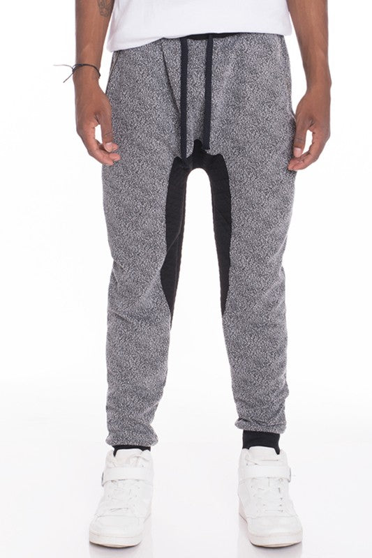 Stacey B's  Mens Casual Marbled Sweat Pant Jogger