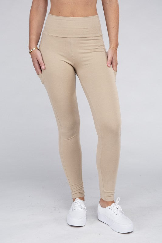 Stacey B's Active Leggings Featuring Concealed Pockets