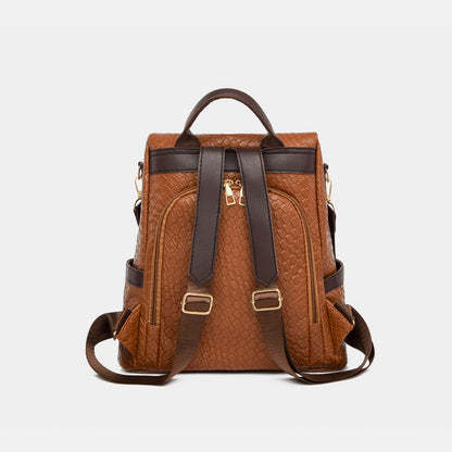 Stacey B's PU Leather Backpack Bag