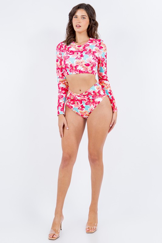 Stacey B's Two Piece Floreal Prints