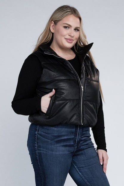 Stacey B's Plus Puff Vest