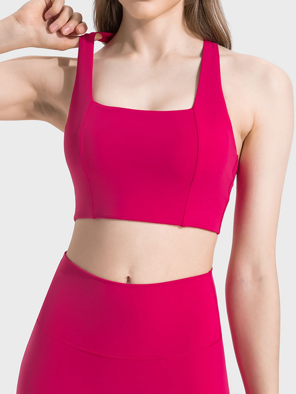 Stacey B's Scoop Neck Sports Bra