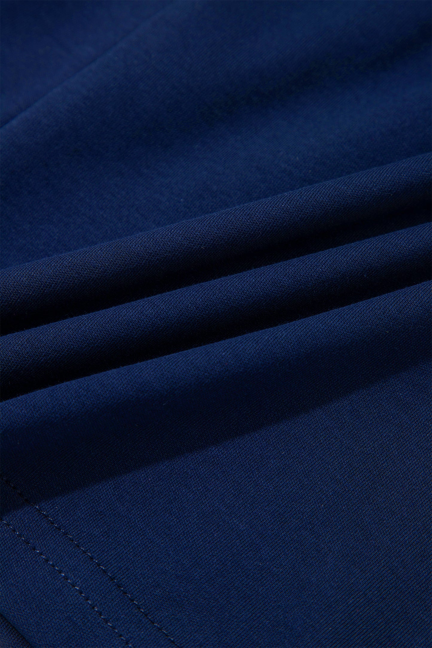 Stacey B's Dirty blue Contrast Trim U Neck Sleeveless Mini Dress