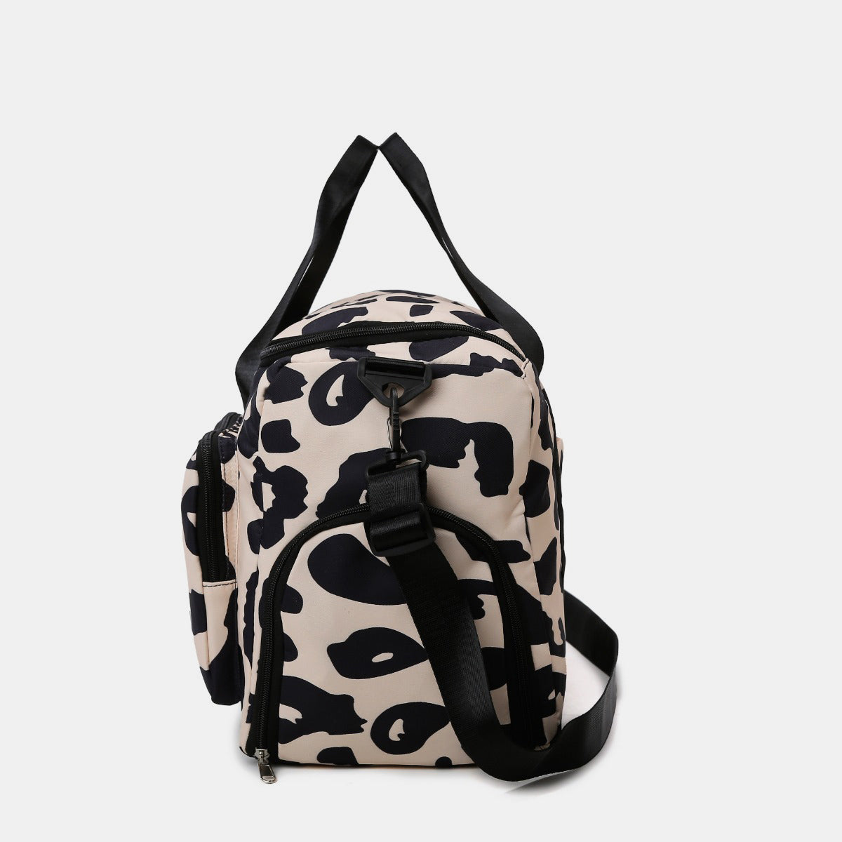 Stacey B's Oxford Cloth Animal Print Travel Bag