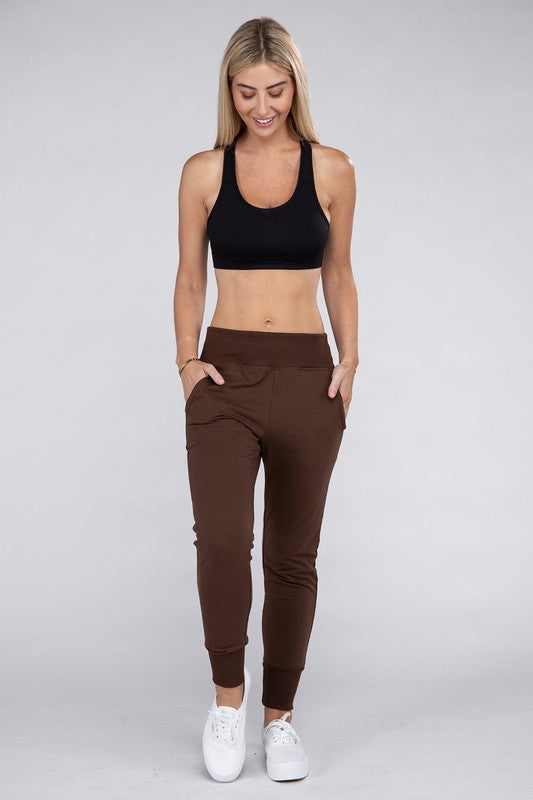 Stacey B's Comfy Stretch Lounge Sweat Pants