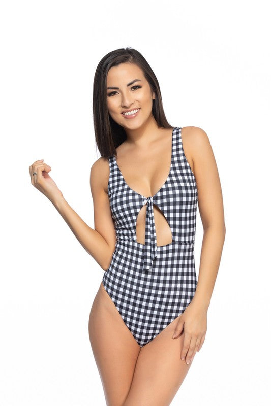 Stacey B's Black and White Gingham