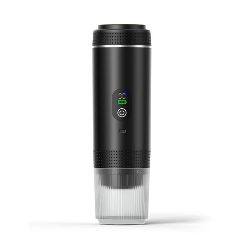 Stacey B's Portable Espresso Machine w/ Digital Display – 3-in-1 Capsule & Ground Coffee Maker for Travel, Camping & Office