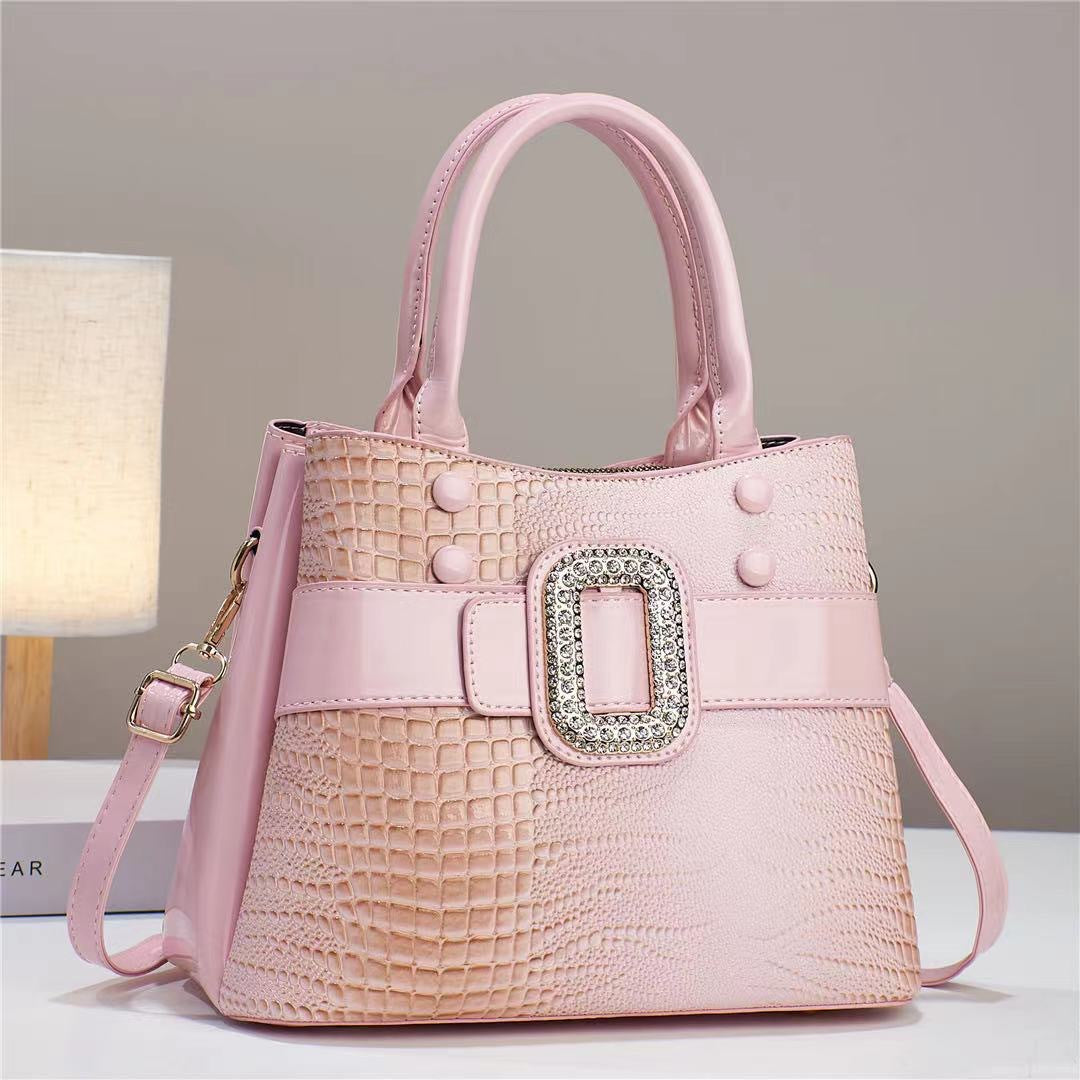 Stacey B's Lizard patterned single shoulder diagonal cross bag