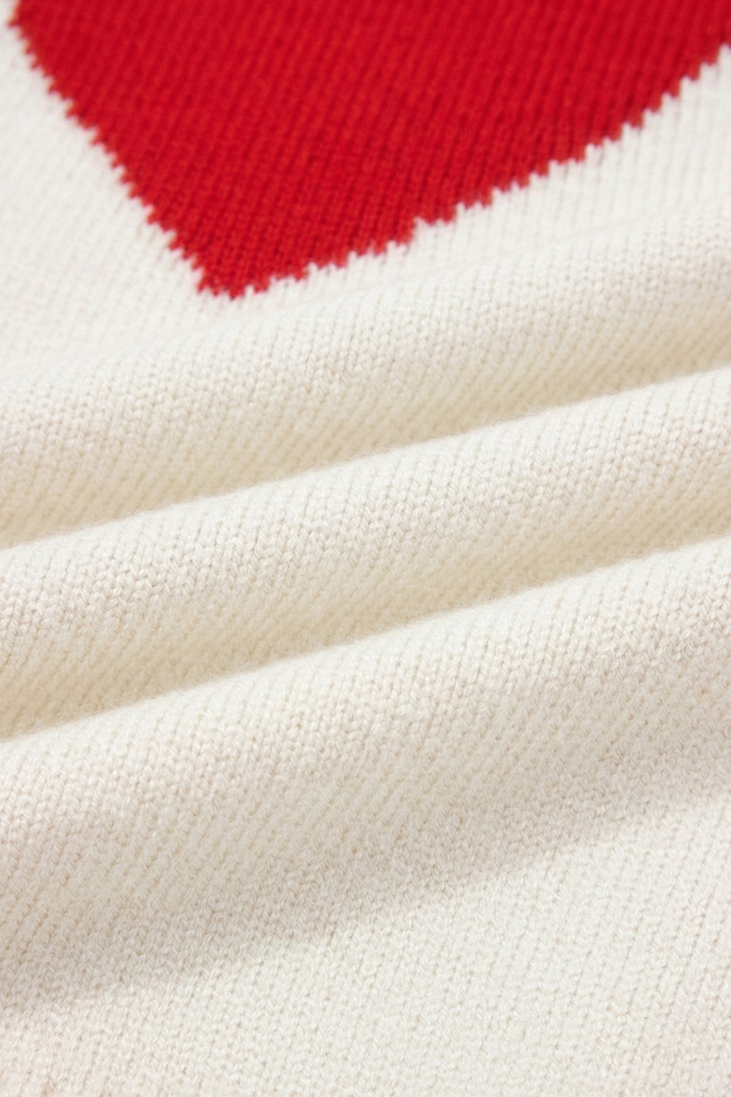 Stacey B's White Valentine Heart Graphic Cropped Short Sleeve Sweater