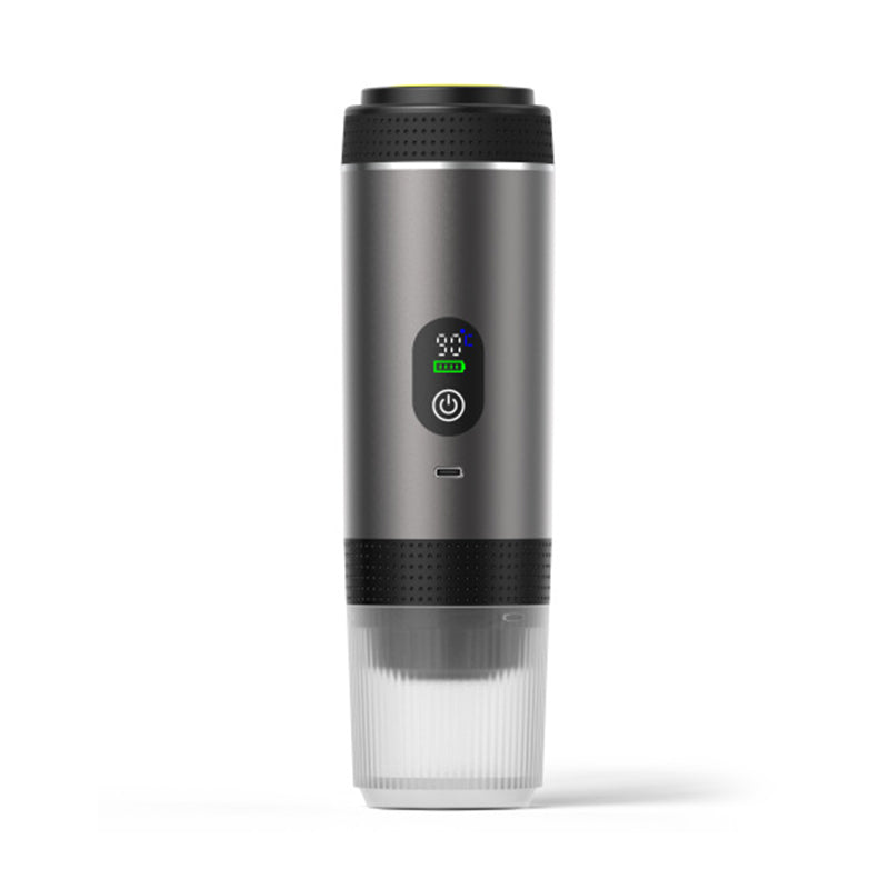 Stacey B's Portable Espresso Machine w/ Digital Display – 3-in-1 Capsule & Ground Coffee Maker for Travel, Camping & Office