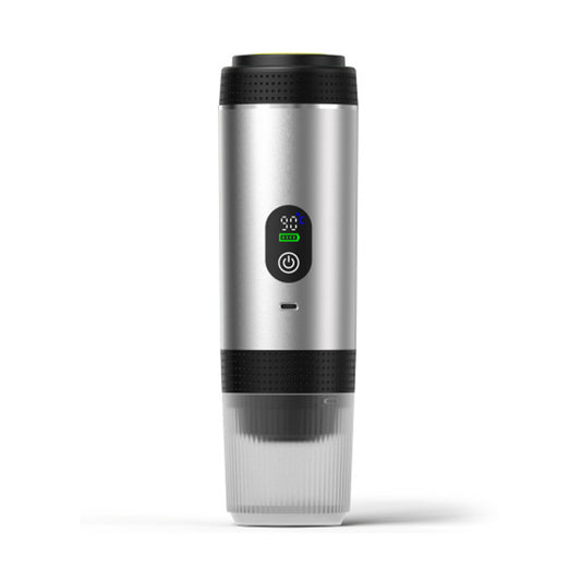 Stacey B's Portable Espresso Machine w/ Digital Display – 3-in-1 Capsule & Ground Coffee Maker for Travel, Camping & Office