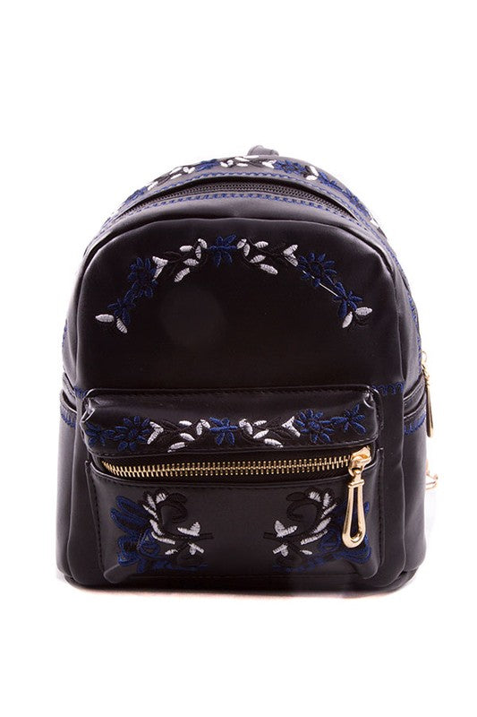 Stacey B's  Embroided Backpack