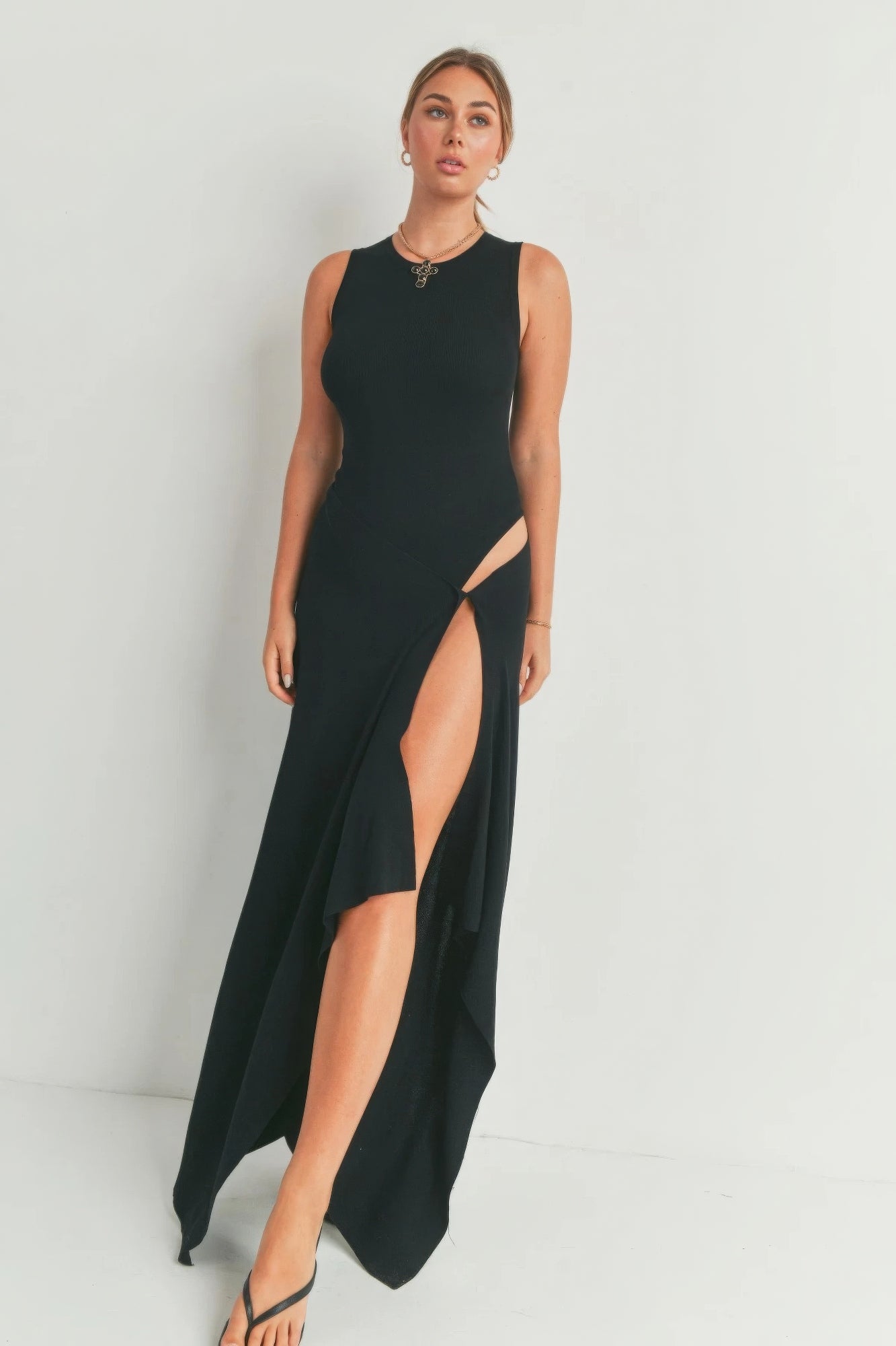 Stacey B's Maxi Dress With Slit