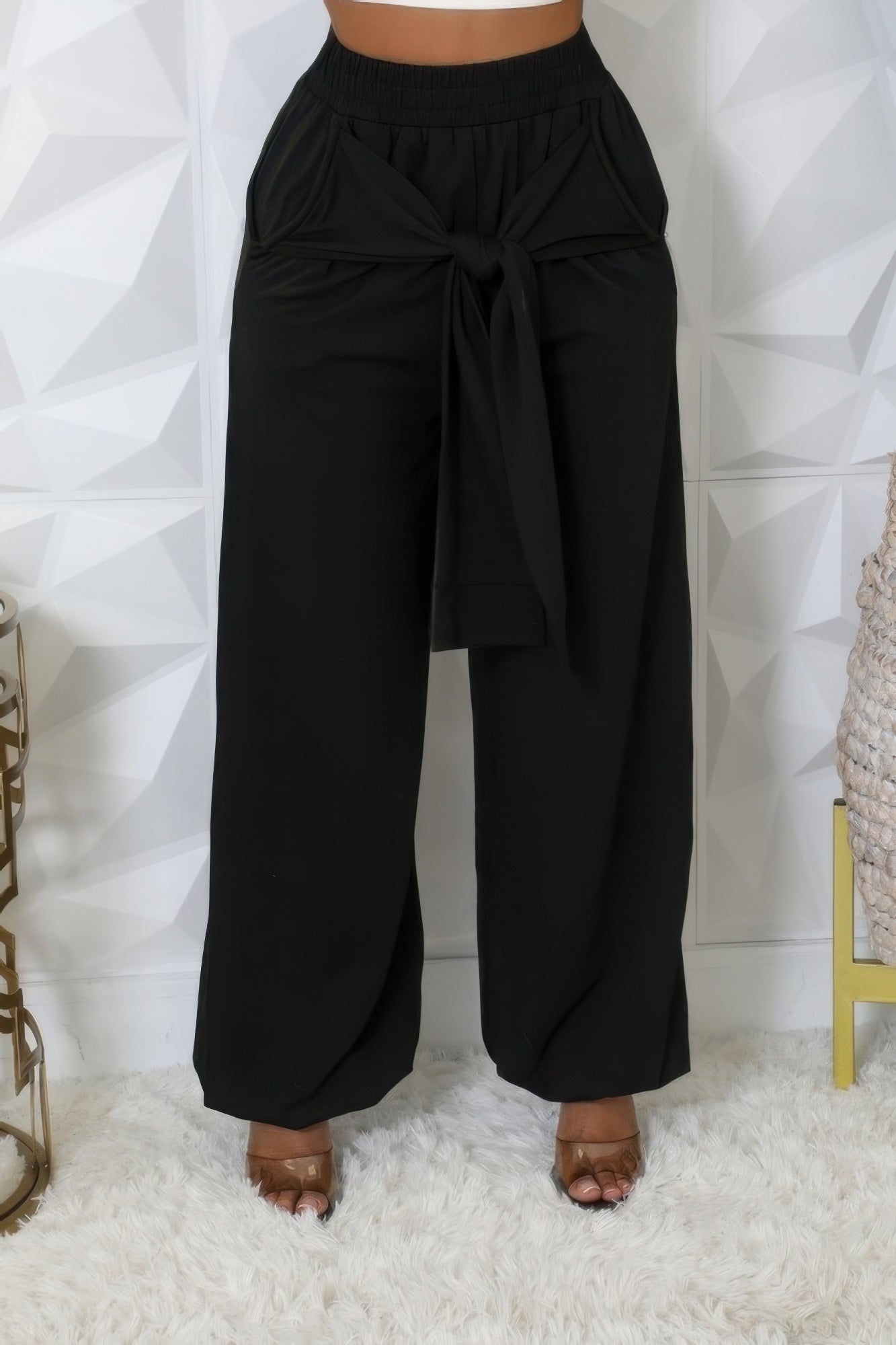 Stacey B's High-waisted Stretch Pants