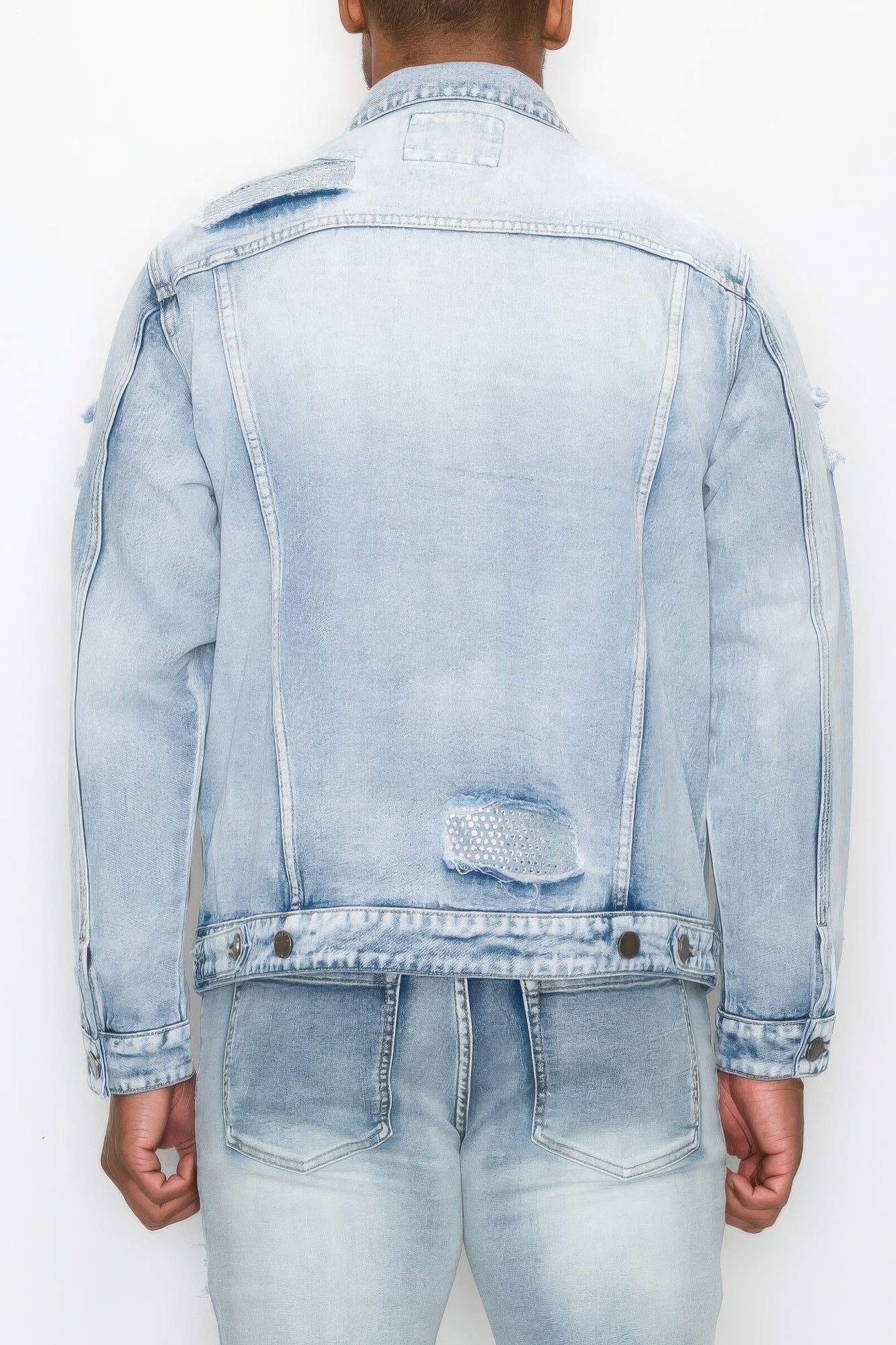 Stacey B's Diamond Denim Jacket