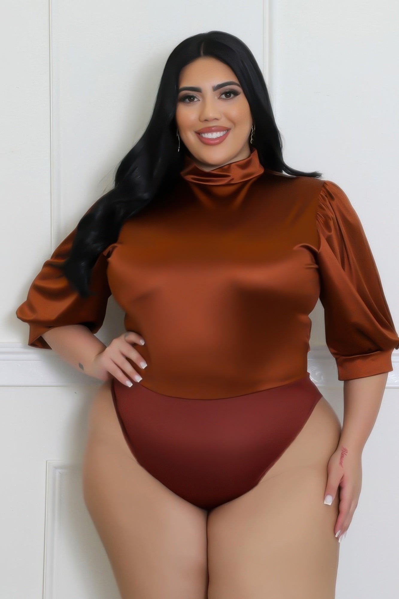 Stacey B's Two Piece Set, Semi-stretch Bodysuit