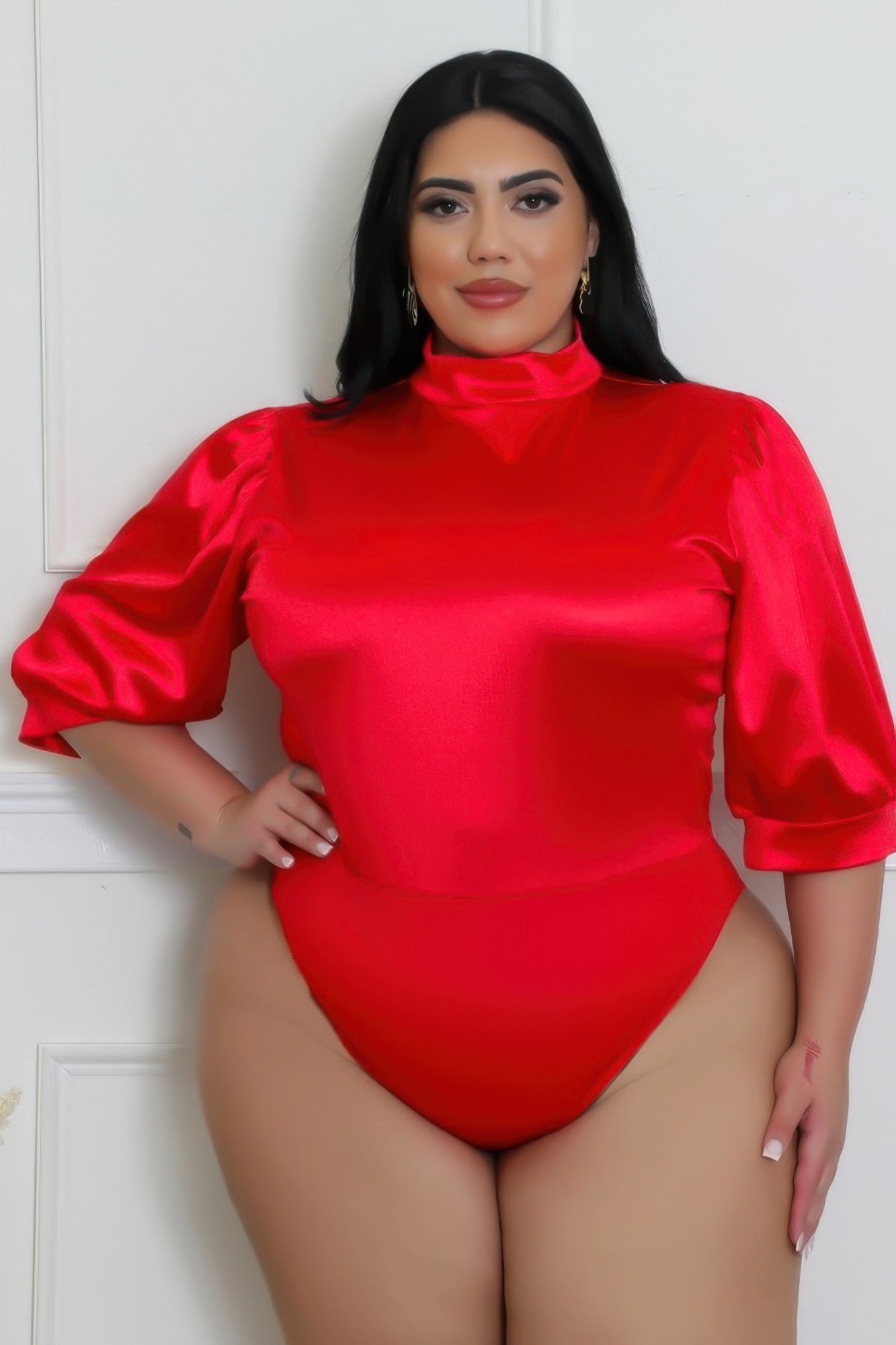 Stacey B's Two Piece Set, Semi-stretch Bodysuit