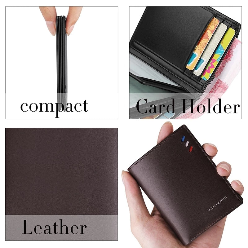 Stacey B's Men Wallets Leather Purse credit card Luxury Card package