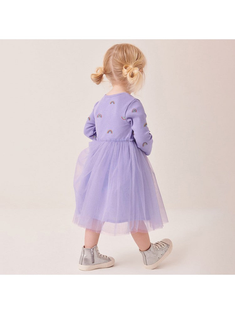 Stacey B's Patchwork Crewneck Cotton Girl Dresses