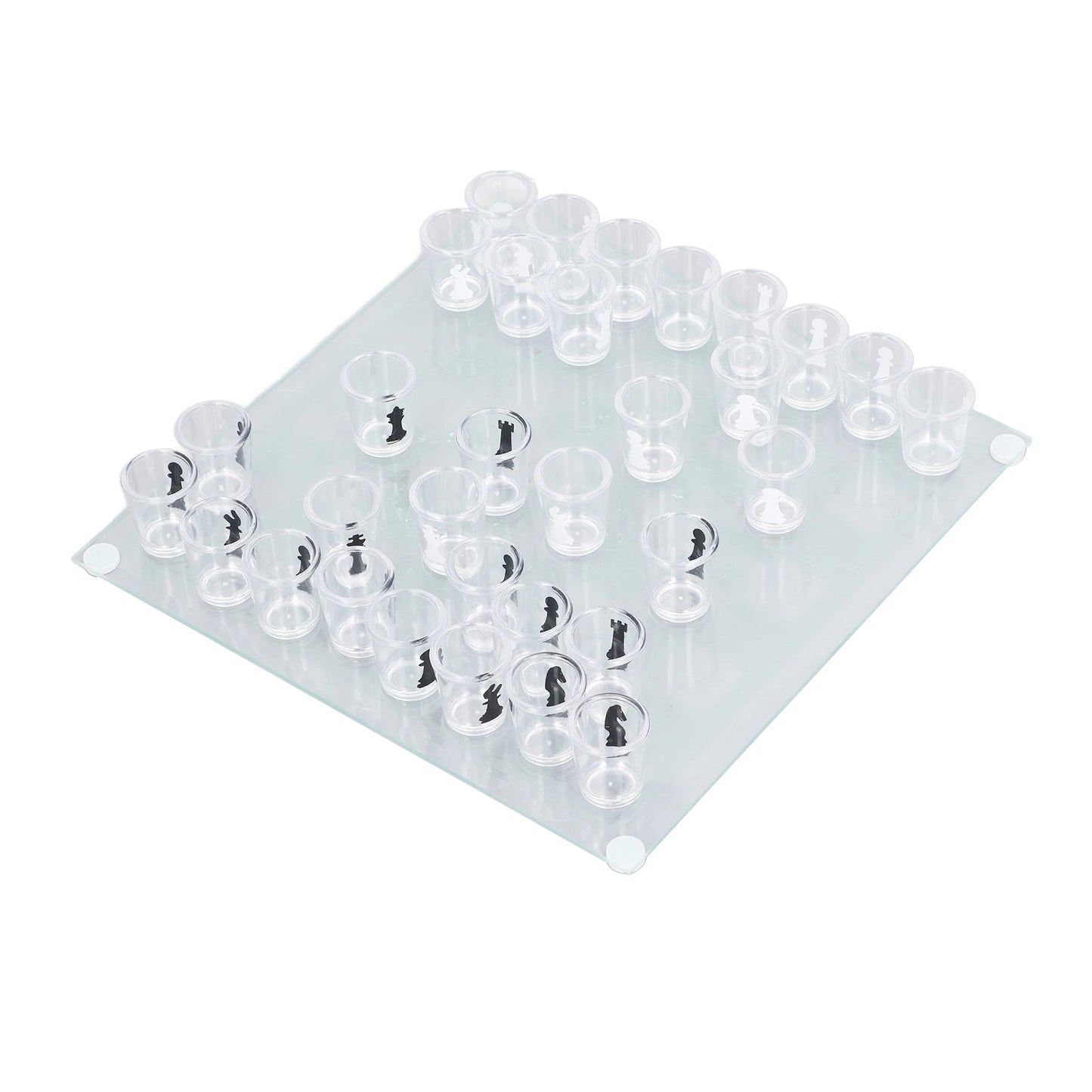 Stacey B's  Father's Day Gift  Drinking Shot Glass Chess Set Shot Glass Chess Set