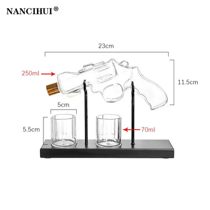 Stacey B's decanter whiskey glass set wine dispenser