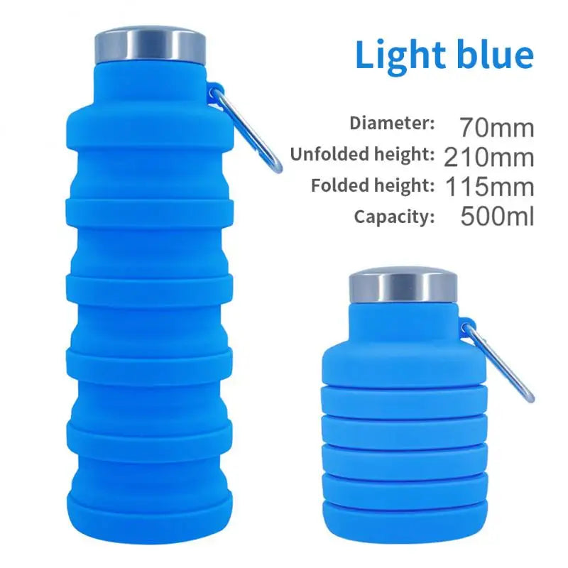 Stacey B's 1pc Collapsible Water Bottle, Reuseable