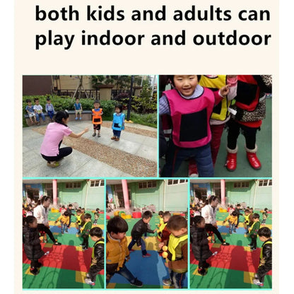 Stacey B's Outdoor Sport Game Props Vest Sticky Jersey Vest Game Vest Waistcoat With Sticky Ball Throwing Toys For Children Kids Sports Toy