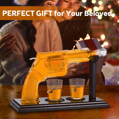 Stacey B's Father's Day Gift Whiskey Decanter Sets for Men Unique Whiskey