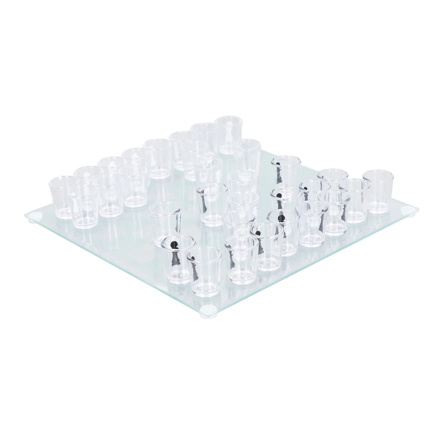 Stacey B's  Father's Day Gift  Drinking Shot Glass Chess Set Shot Glass Chess Set