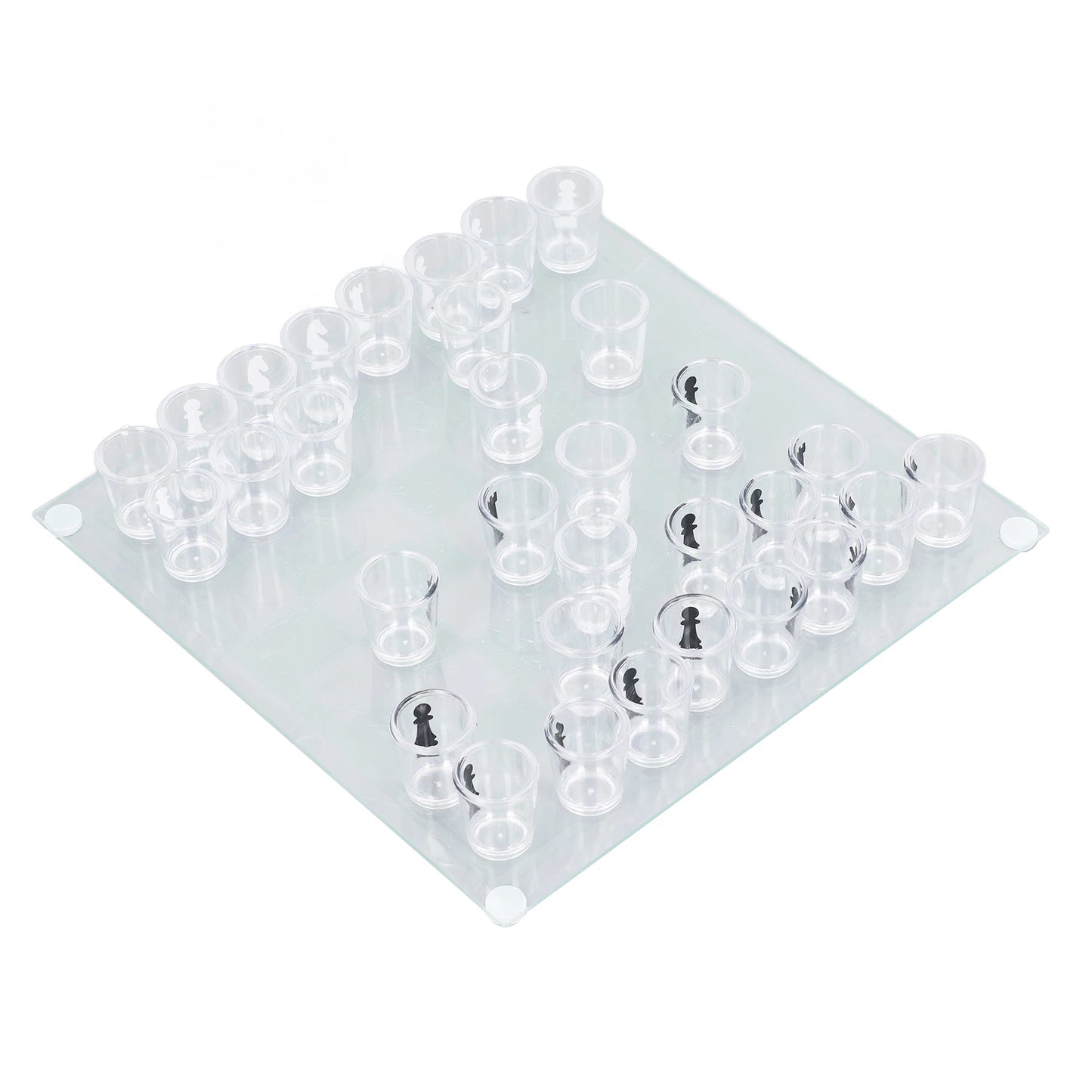 Stacey B's  Father's Day Gift  Drinking Shot Glass Chess Set Shot Glass Chess Set