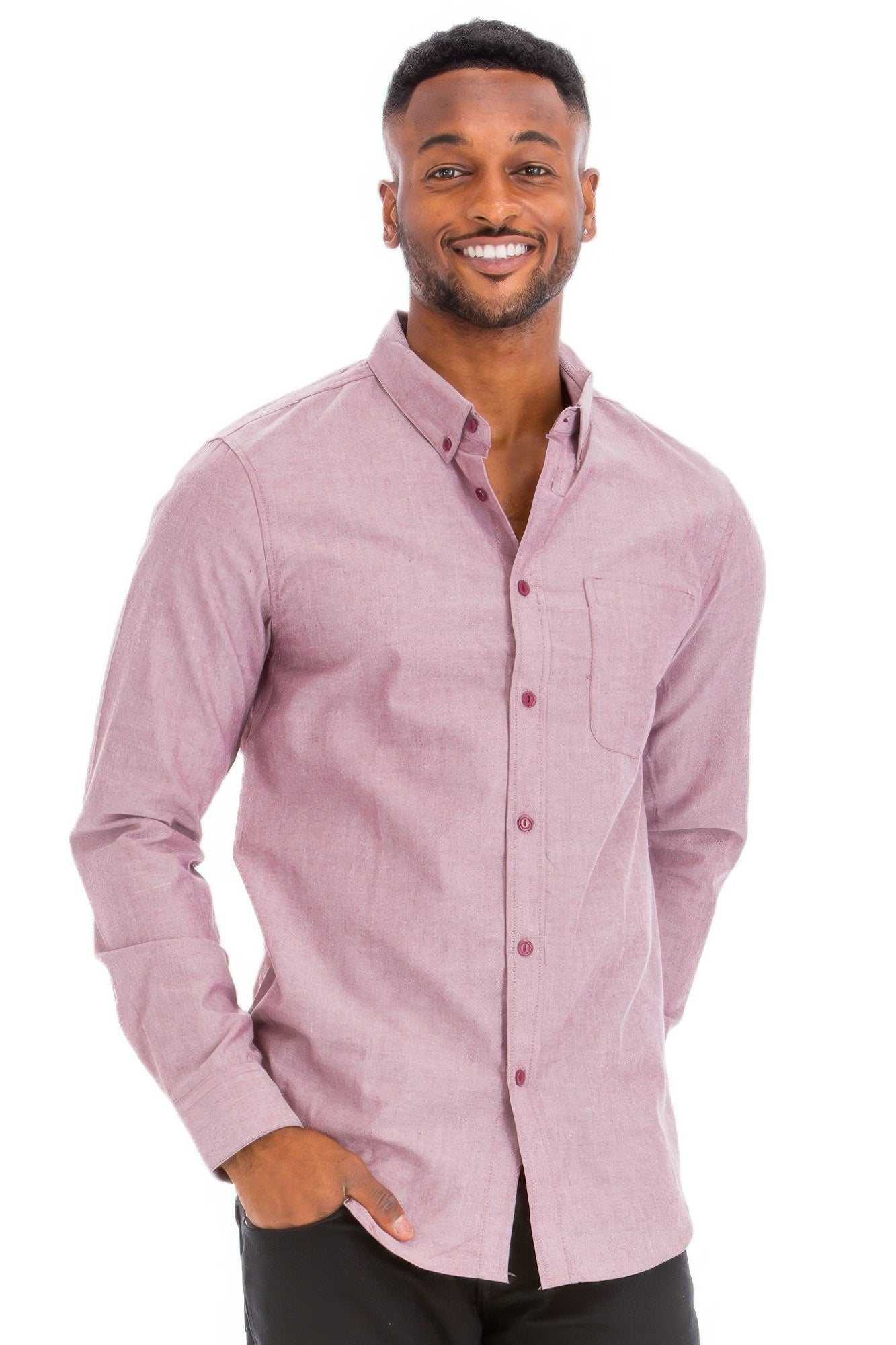 Stacey B's Men's Casual Long Sleeve Shirts