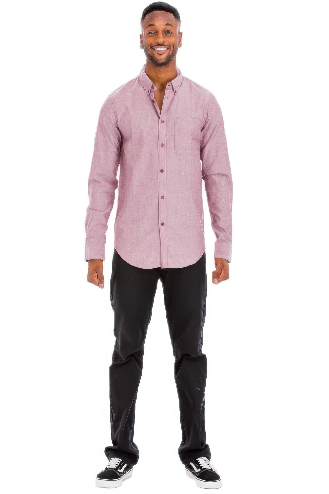 Stacey B's Men's Casual Long Sleeve Shirts