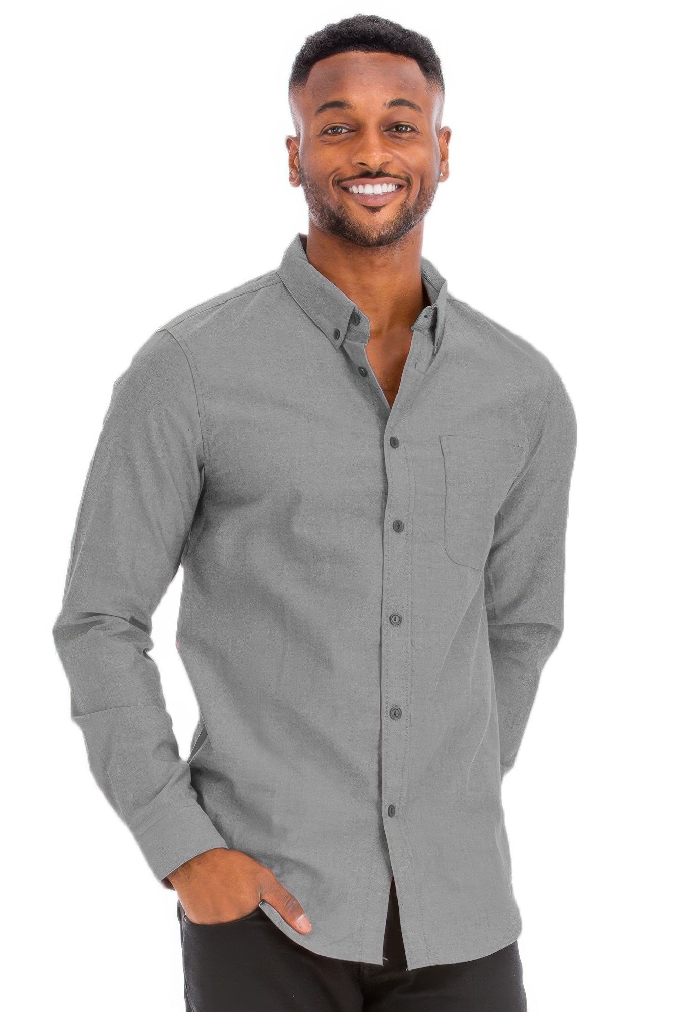 Stacey B's Men's Casual Long Sleeve Shirts