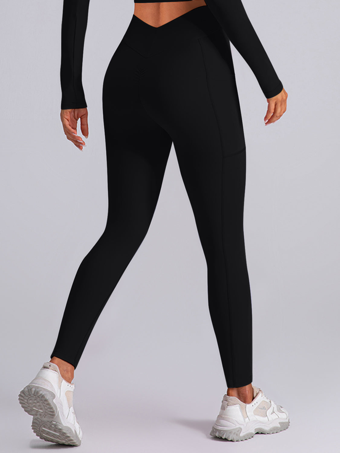 Stacey B's High Waist Active Leggings with Pockets