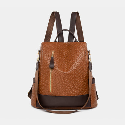 Stacey B's PU Leather Backpack Bag