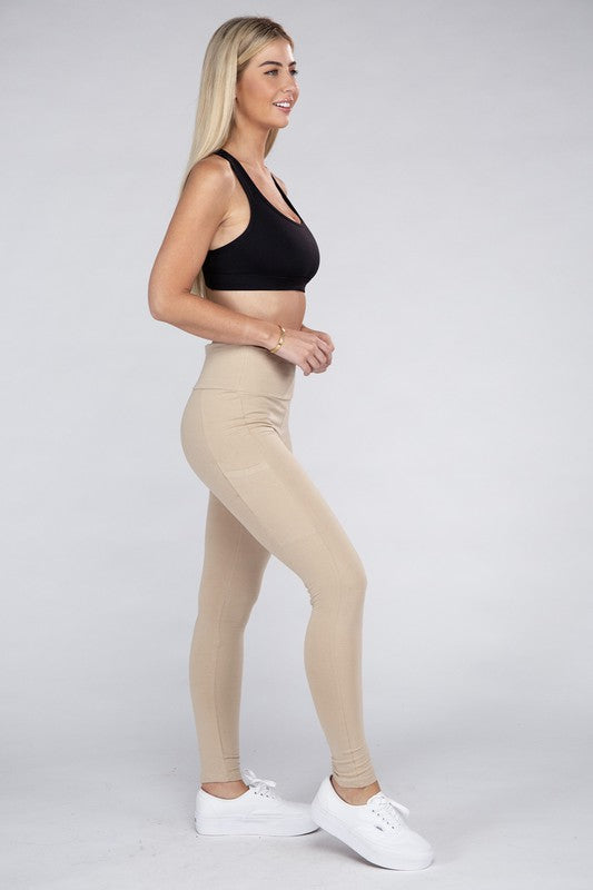 Stacey B's Active Leggings Featuring Concealed Pockets