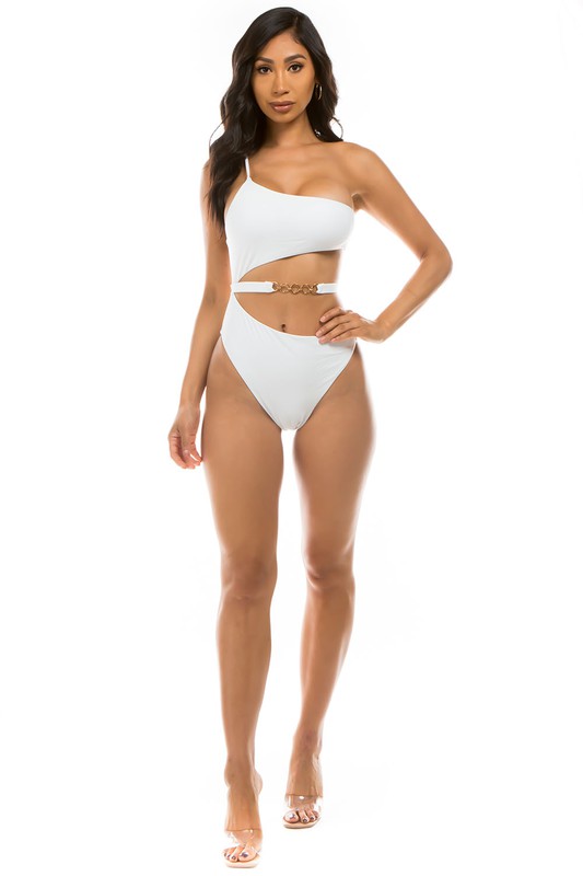 Stacey B's Chic Belt One - Piece